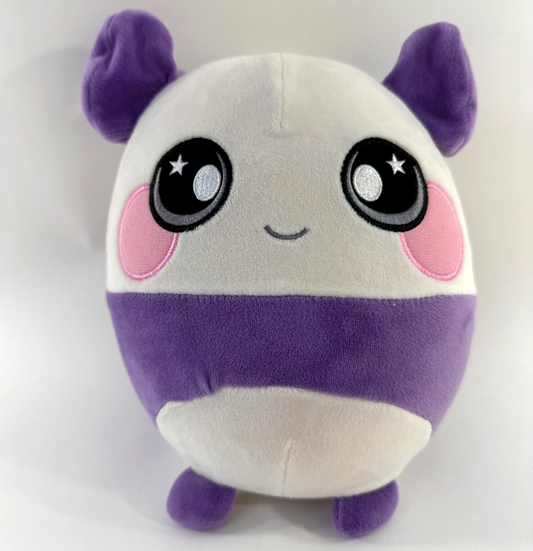 Squeezamals 2017 Purple and White 8” Panda Plush