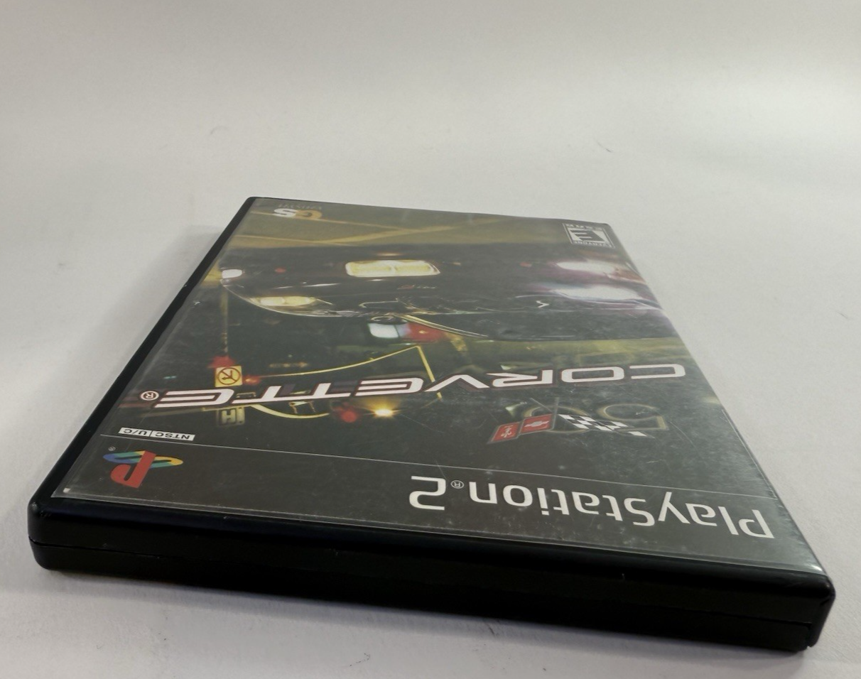 Corvette (Sony PlayStation 2, 2004) Game Case Manual - Tested and Working