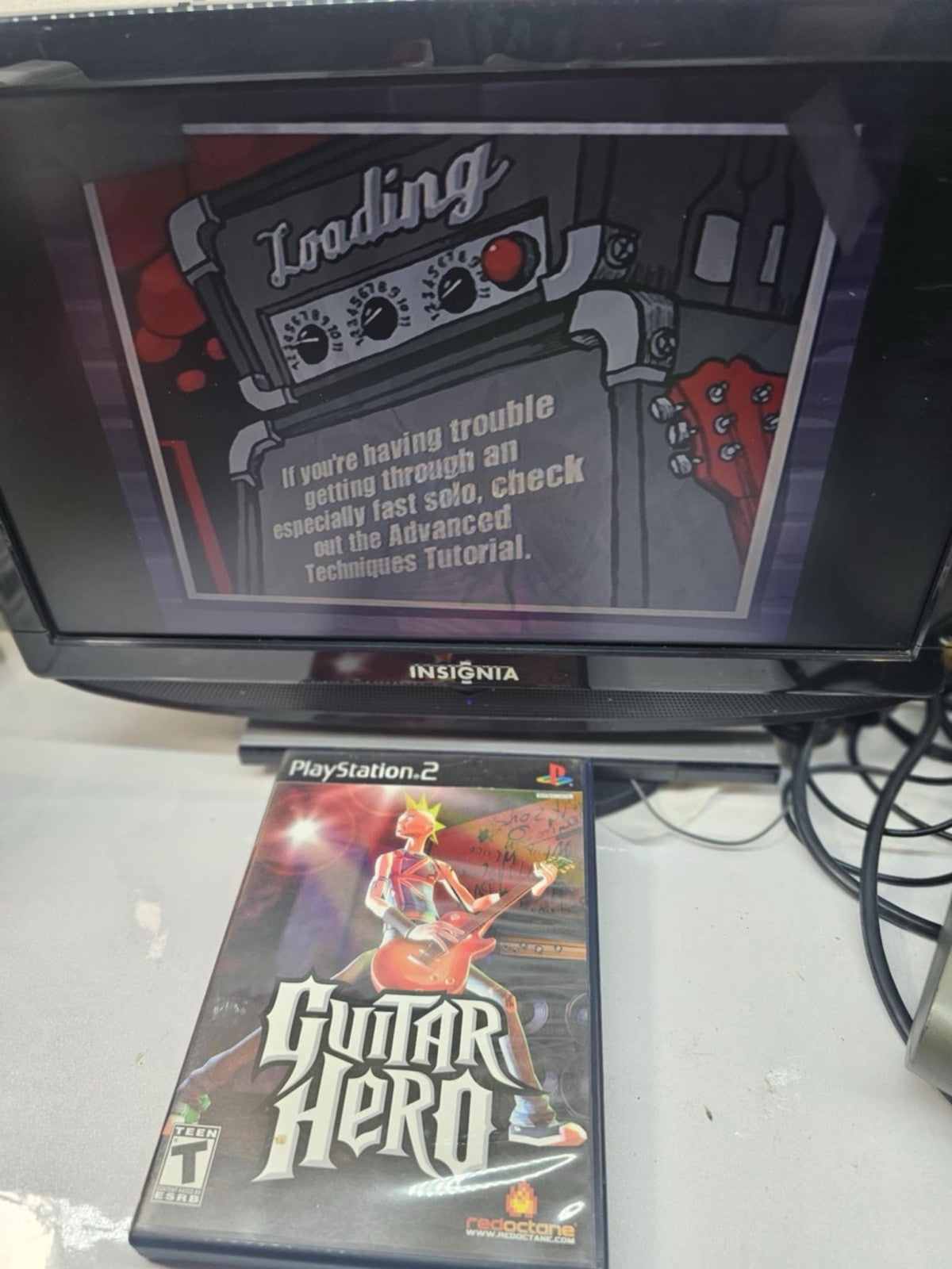 Guitar Hero (Sony PlayStation 2, 2006) Game Case Manual - Tested and Working