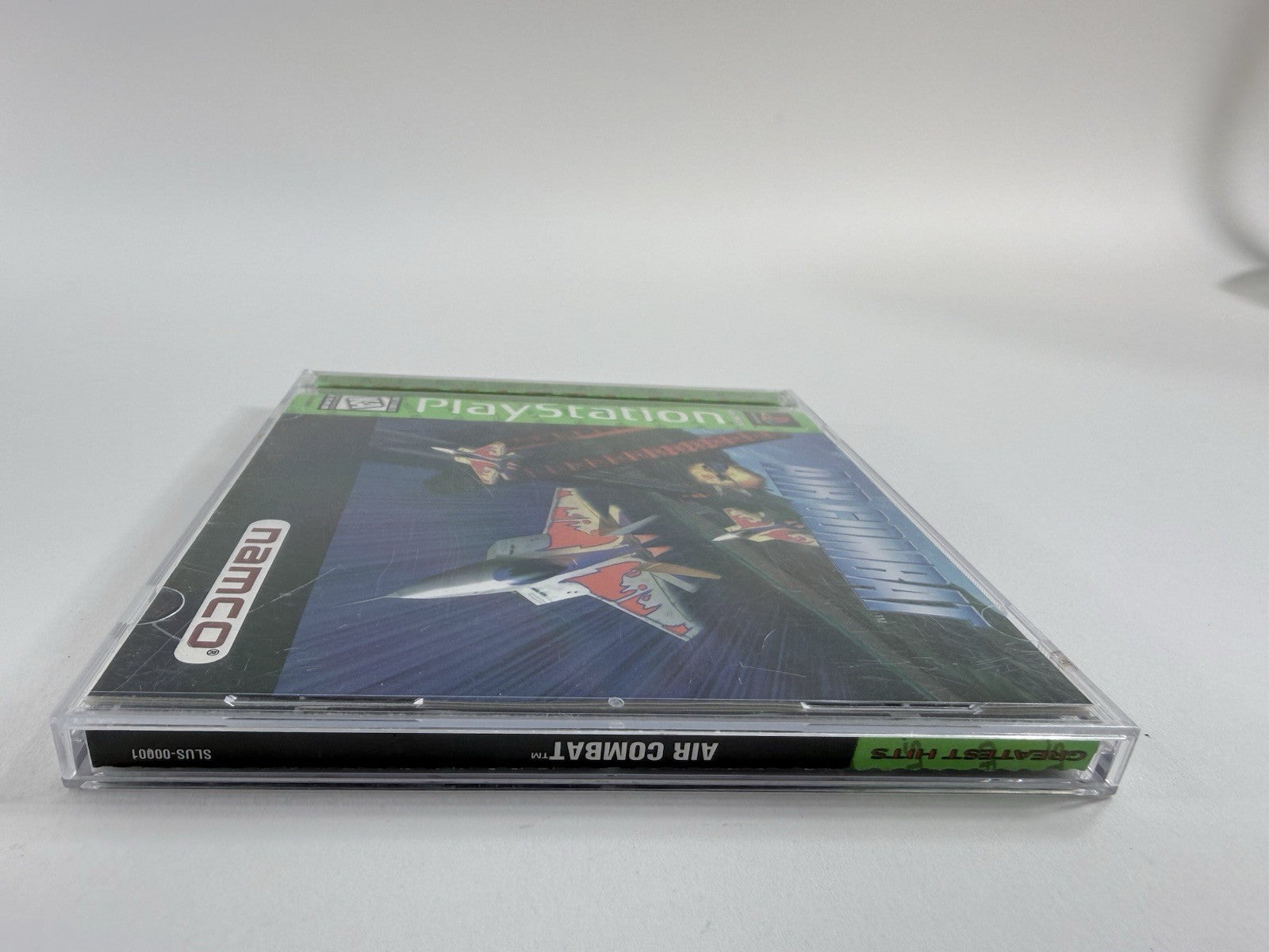 Air Combat (Sony PlayStation 1, 1995) Game Case Manual Registration - Tested