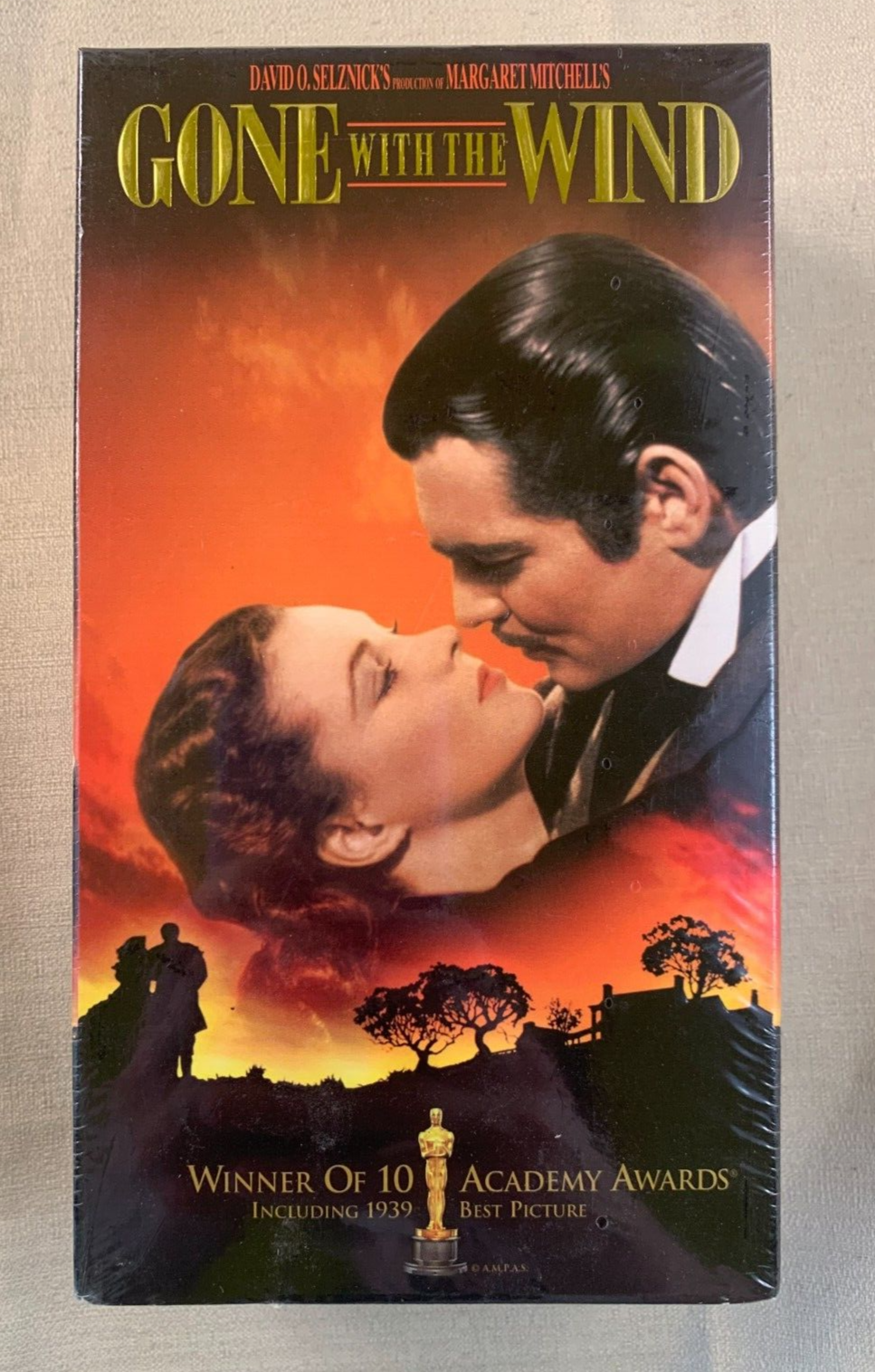 Gone With the Wind (VHS, 2001, 2-Tape Set, Double Cassette) New, Factory Sealed