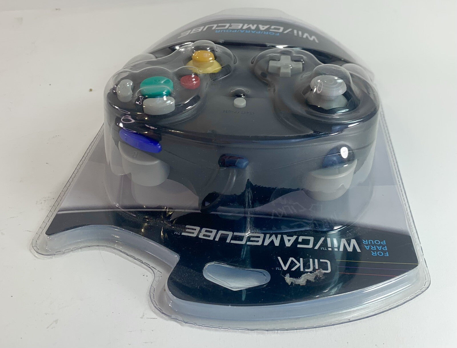 Cirka M05819-BK Black Wired Controller for GameCube/Nintendo Wii - New