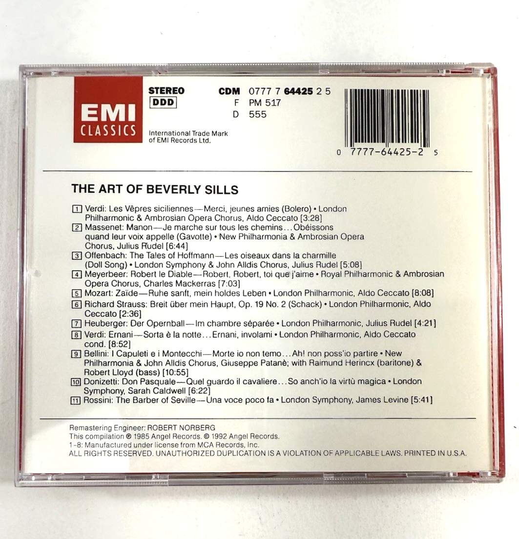 Beverly Sills 6 CD Bundle - Welcome to Vienna, Plaisir D'Amour, The Art of +3