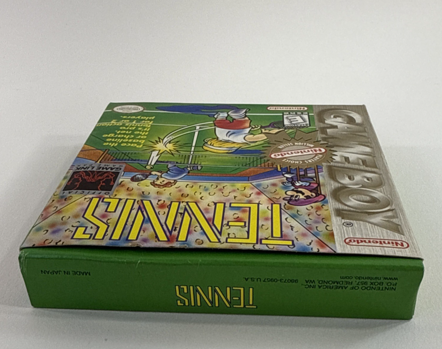Tennis (Nintendo Gameboy, 1989) Game Box Manual Inserts - Tested and Working