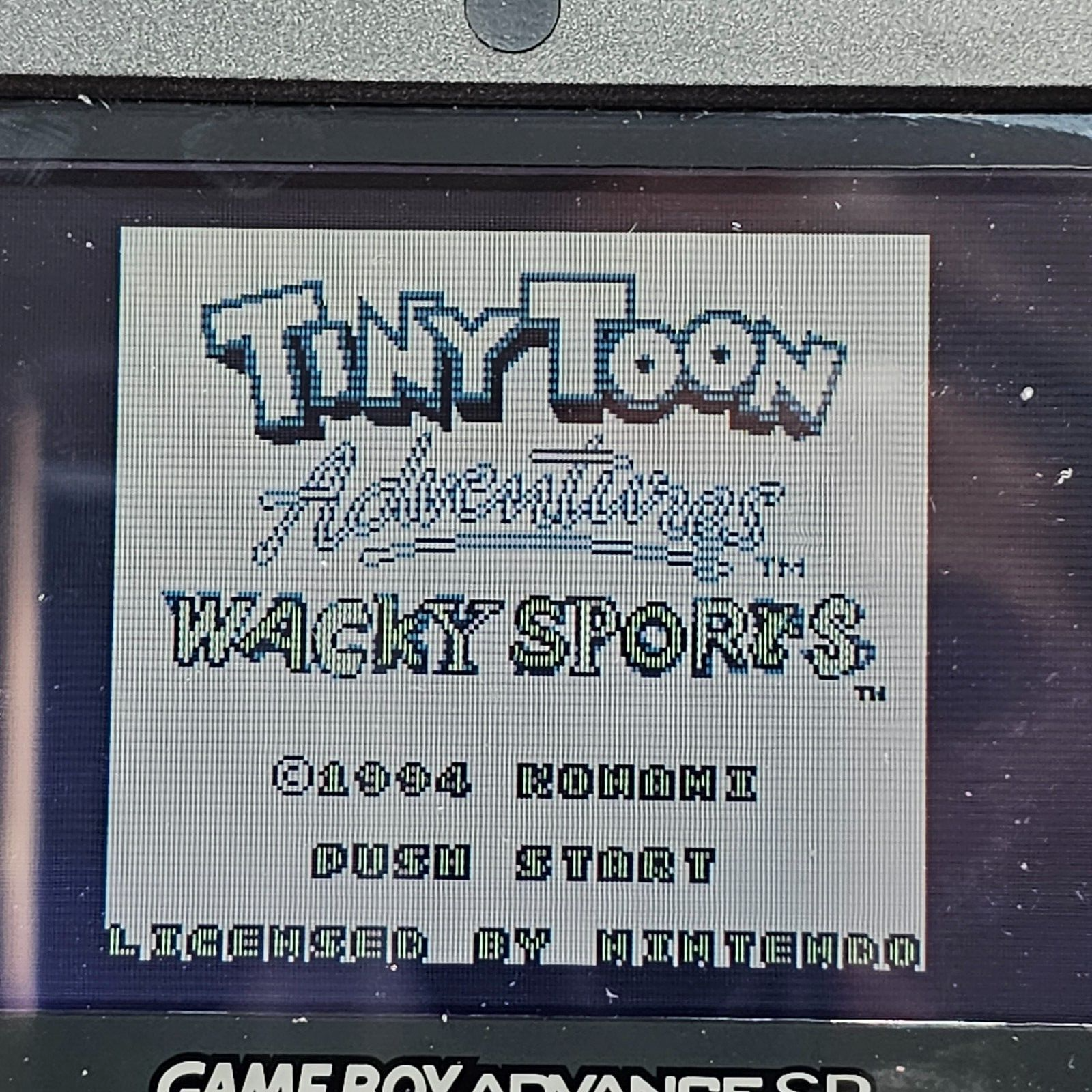 Tiny Toon Adventures: Wacky Sports (GameBoy, 1994) Game Box Manual Reg. Inserts