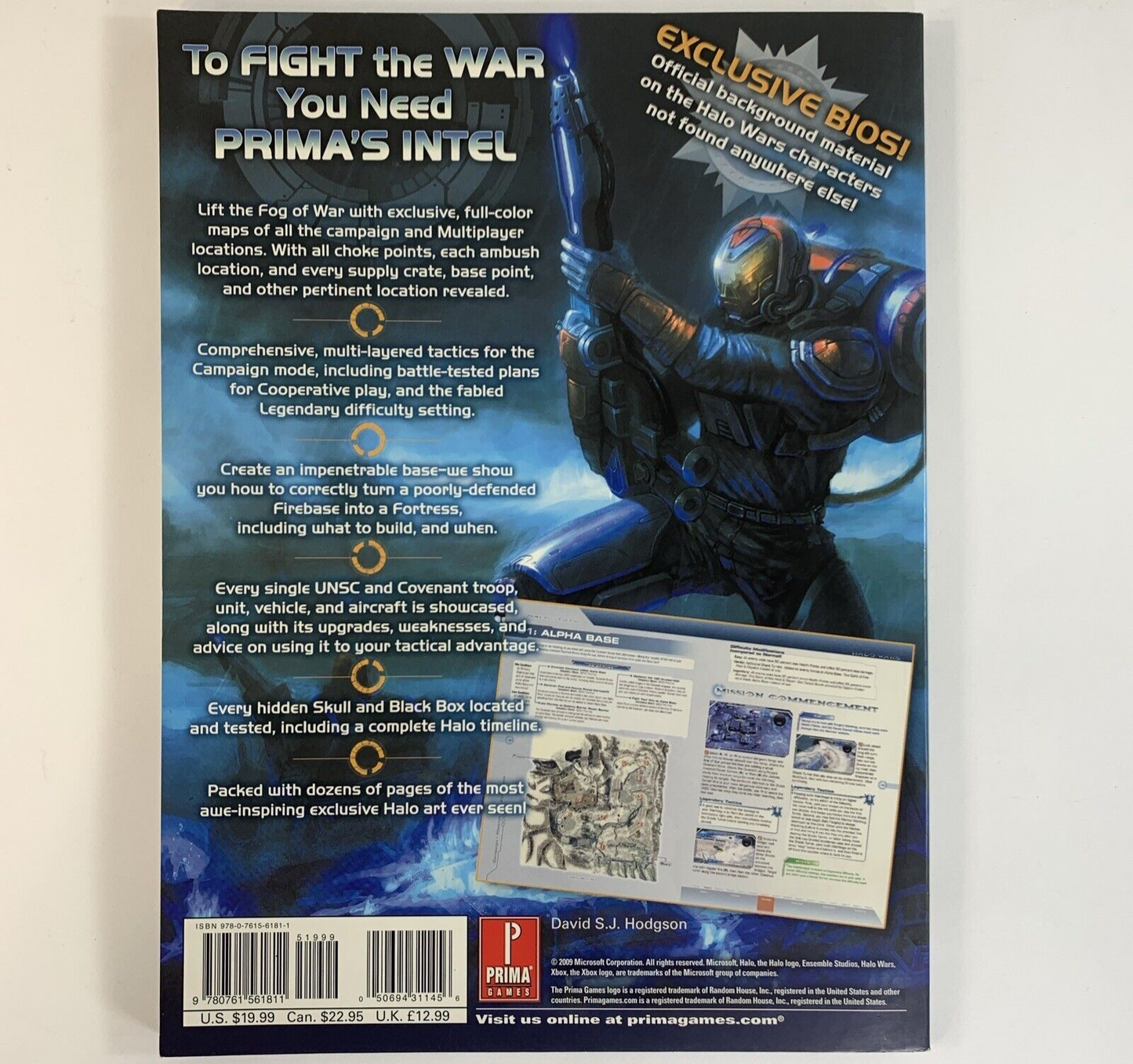 Halo Wars: Platinum Hits (Xbox 360, 2009) and Prima Official Strategy Guide