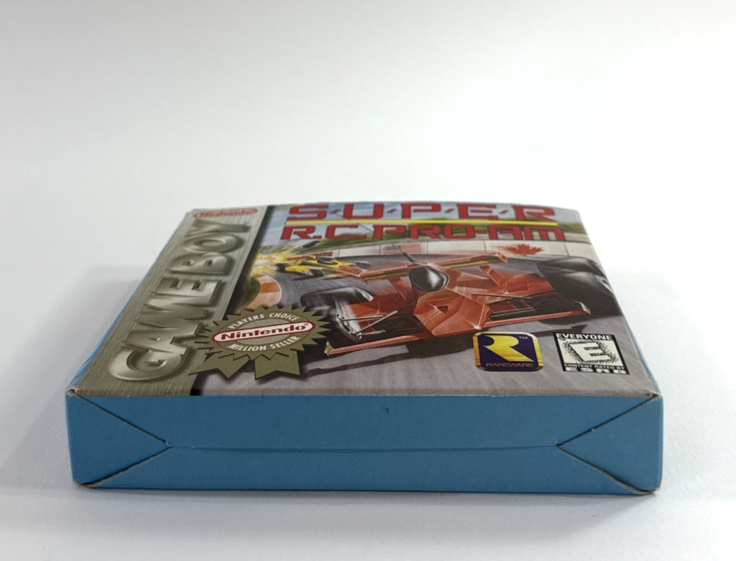 Super R.C. PRO-AM (Nintendo GameBoy, 1998) Game Box Manual Inserts -  Tested