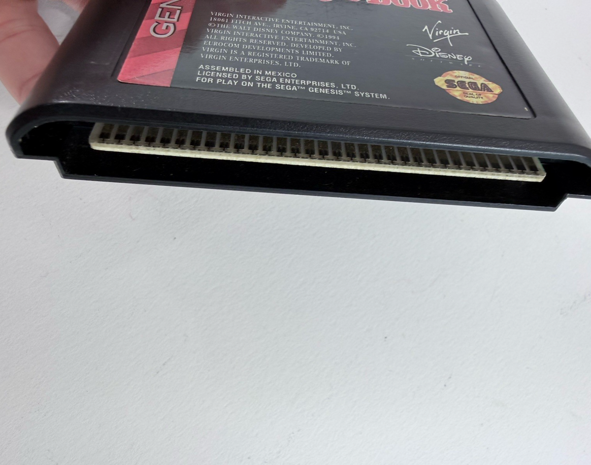 Disney's The Jungle Book (Sega Genesis, 1994) Game and Case - Tested and Working