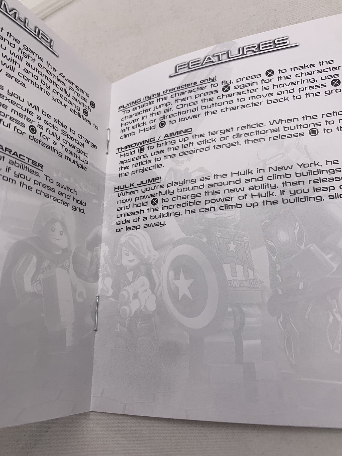 LEGO Marvel's Avengers (Sony PlayStation 3, 2016) Game Case Manual - Tested