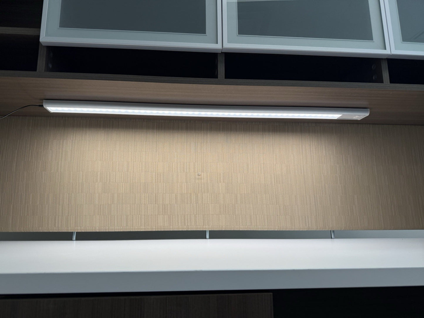 Modern 72” Executive Credenza Desk With Hutch - Local Pickup Only