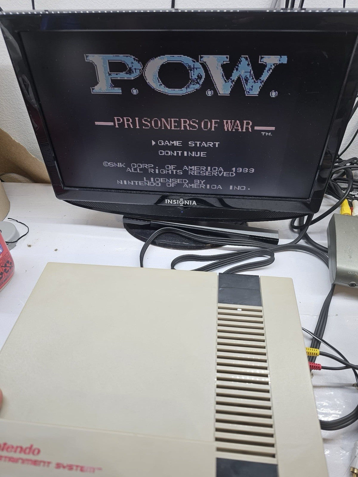 P.O.W.: Prisoners of War (Nintendo Entertainment System, 1989) Game Cartridge