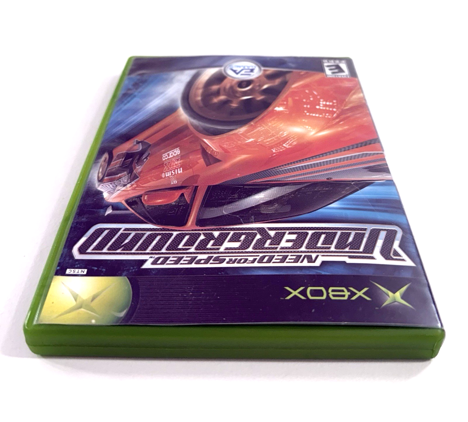 Need for Speed: Underground (Xbox, 2003) Game Case Manual Reg. Card - Tested