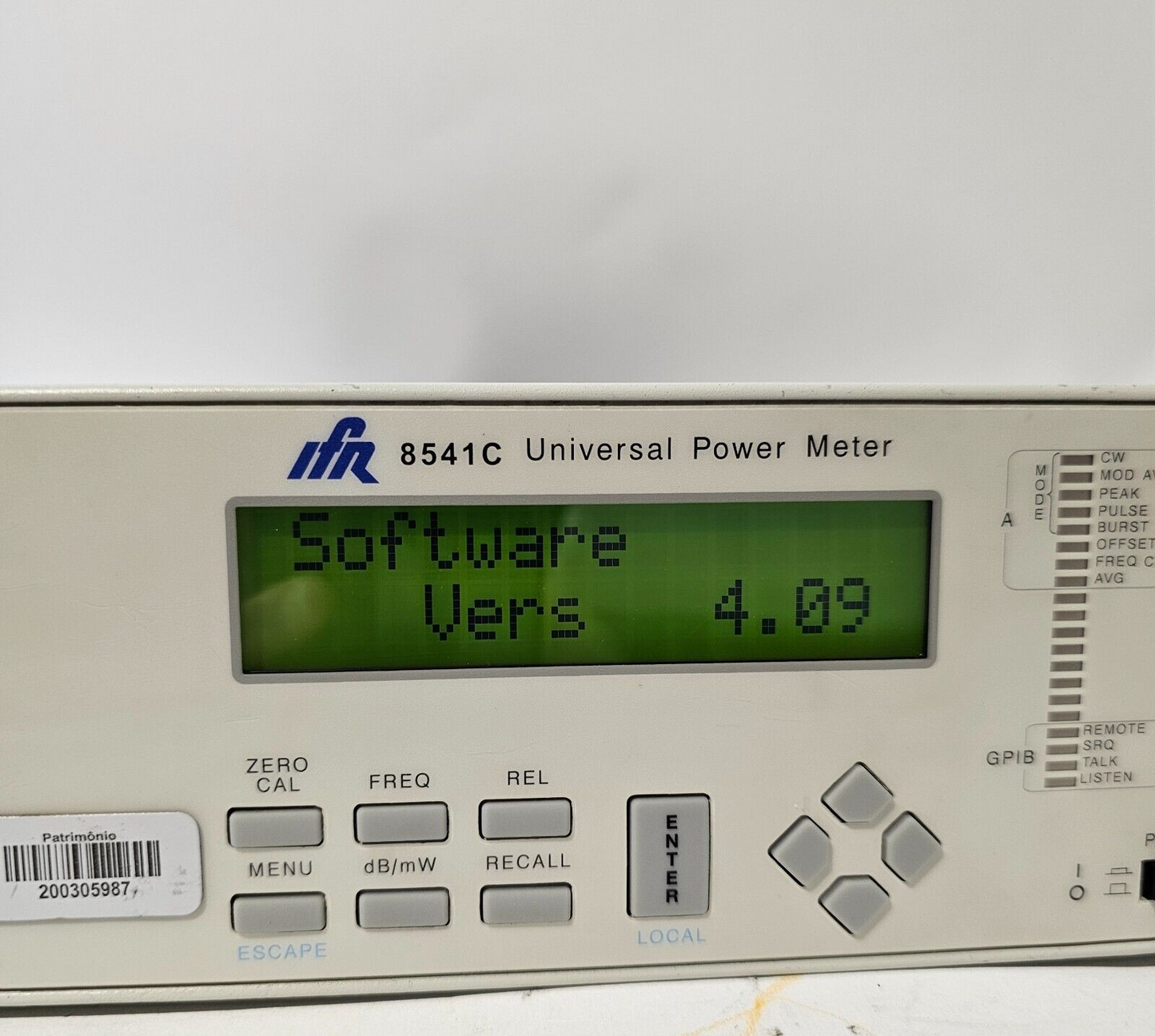 Giga-Tronics 8541C Universal Power Meter Option 03 - Tested