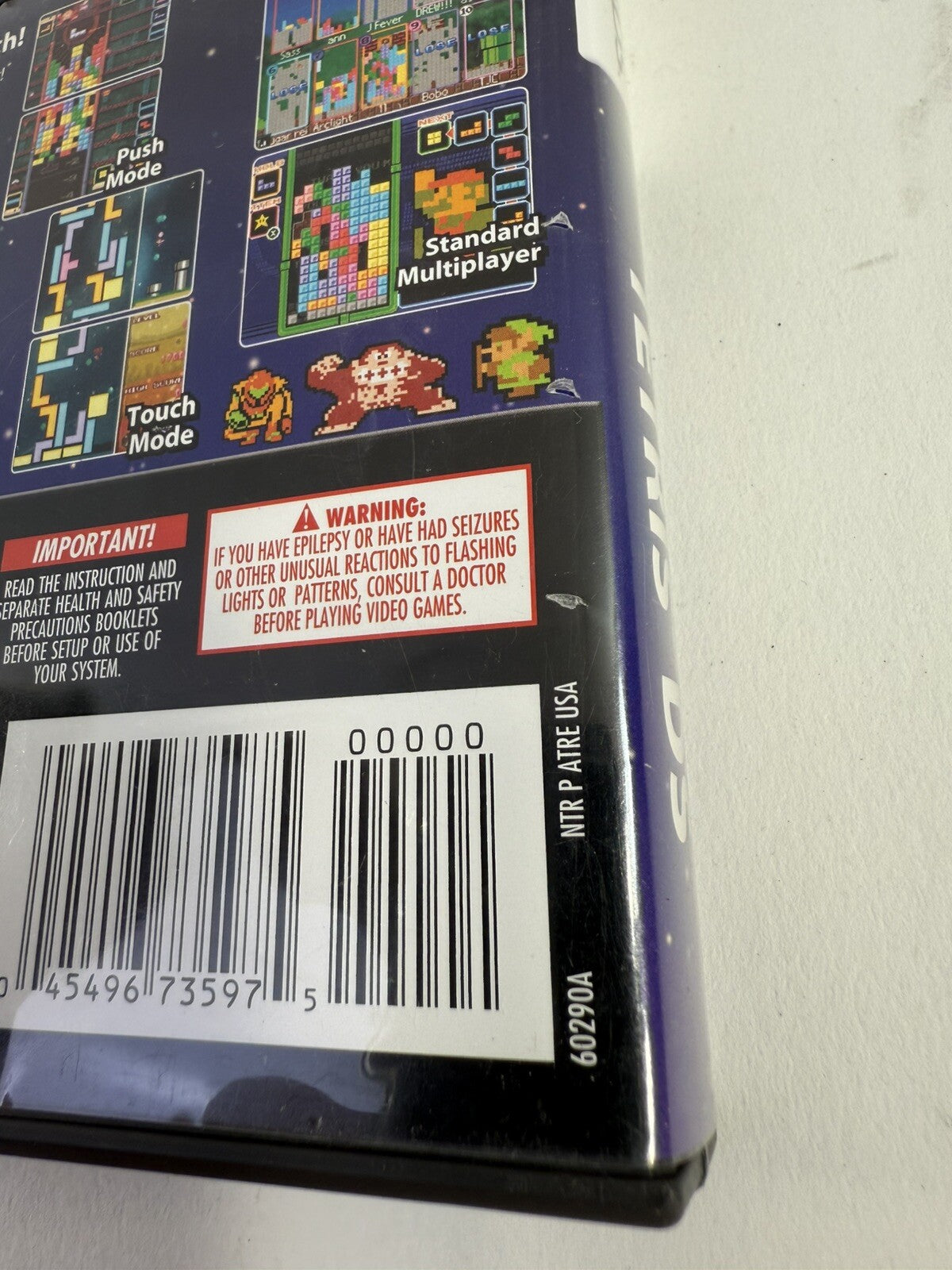 Tetris DS (Nintendo DS, 2006) Replacement Case & Inserts - No Game