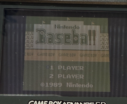 Baseball (Nintendo Game Boy, 1989) Game Cartridge - Tested