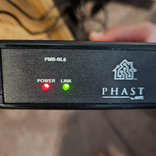 Phast by AMX Landmark PMB-RL6 Remote Relay Box with Power Supply - Tested