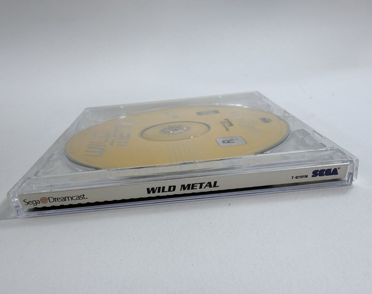 Wild Metal (Sega Dreamcast, 2000) Game and Case - Tested and Working
