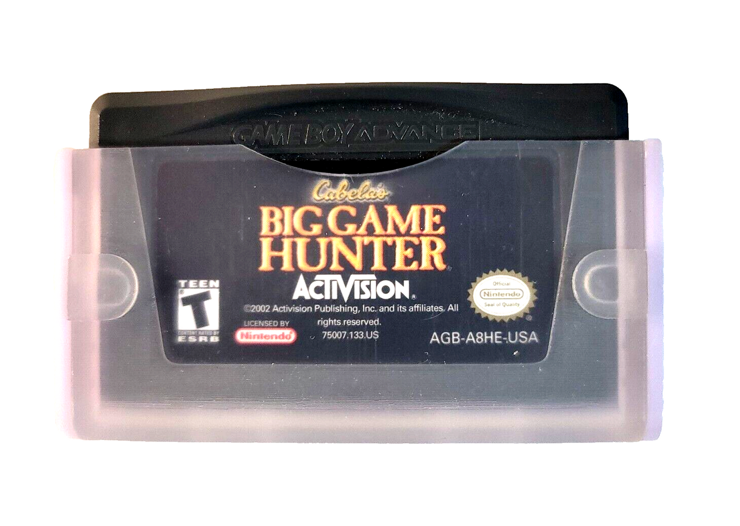 Cabela's Big Game Hunter (Gameboy Advance, 2002) Game Cartridge - Tested