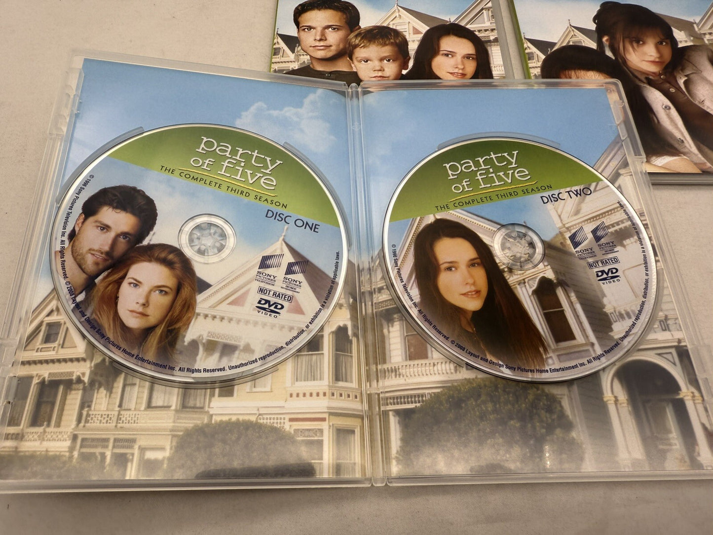 Party of Five: Seasons 1, 2, And 3 (DVD Box Set Bundle) Tested And Working