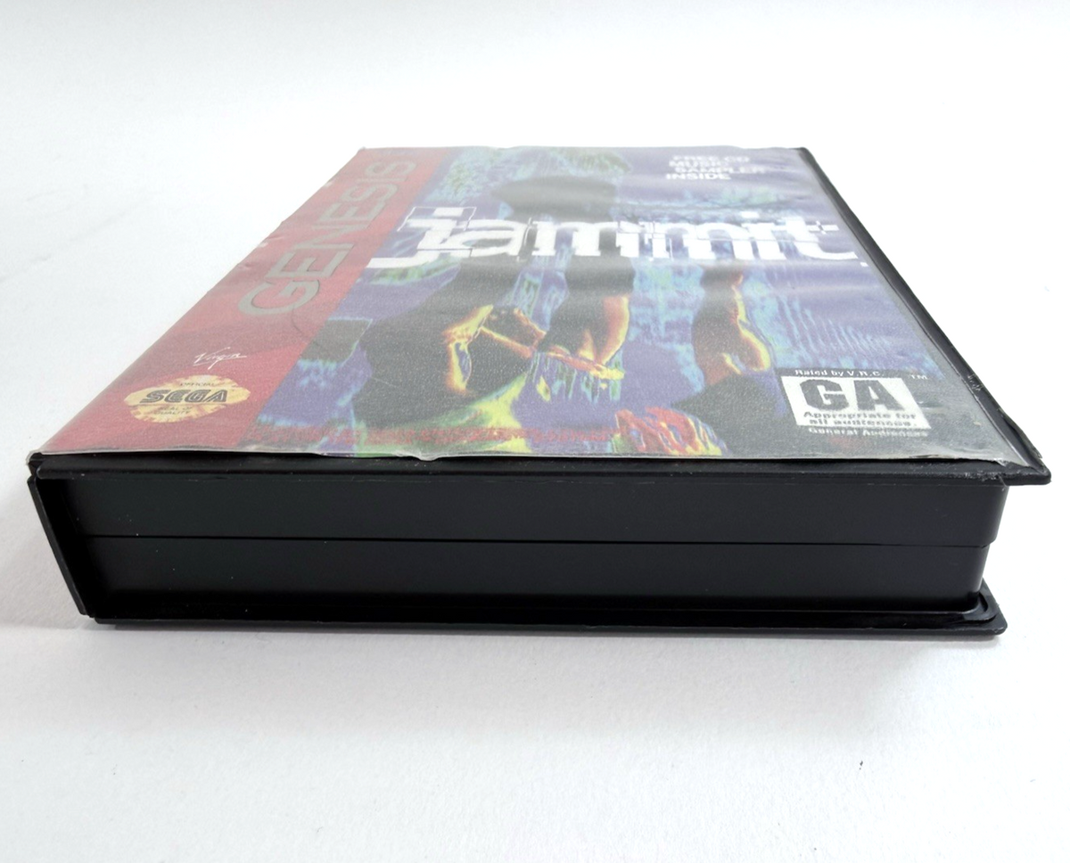 Jammit (Sega Genesis, 1994) Game, Case, and Manual - Tested and Working