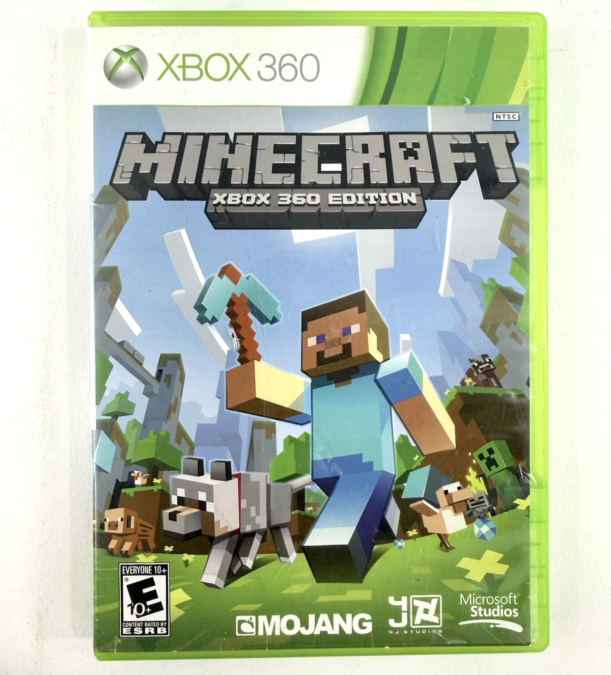 Minecraft (Microsoft Xbox 360, 2013) Game and Case - Tested and Working