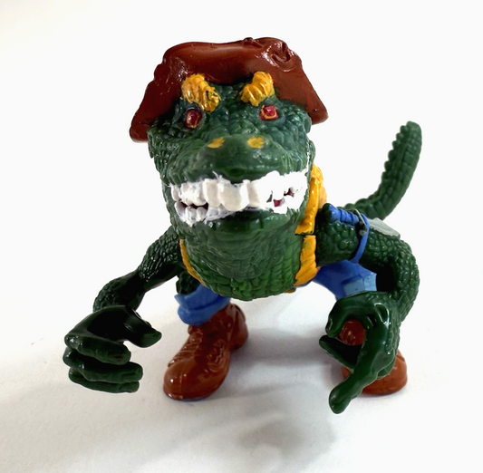 Playmates Toys 1989 Teenage Mutant Ninja Turtles 4.5" Leatherhead Action Figure