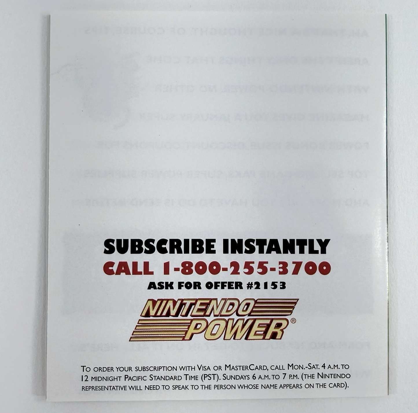 Bases Loaded (GameBoy, 1990) Game Box Manual Inserts Poster Registration -Tested