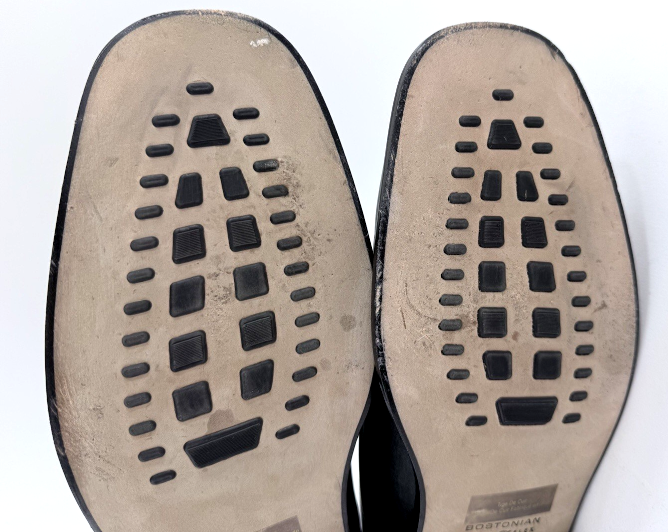 Bostonian Black Leather Men’s Oxford Shoes Size 13 D with Original Box