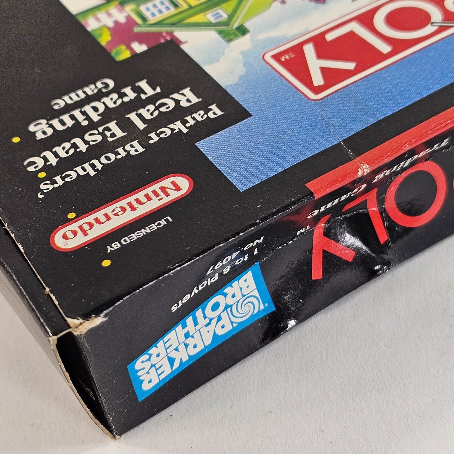 Monopoly (Super Nintendo | SNES, 1992) Box Manual and Insert