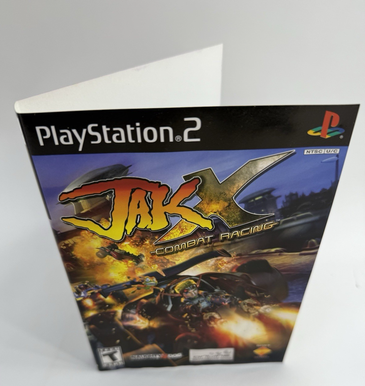 Jak X: Combat Racing (PlayStation 2, 2006) Game and Case - Tested And Working