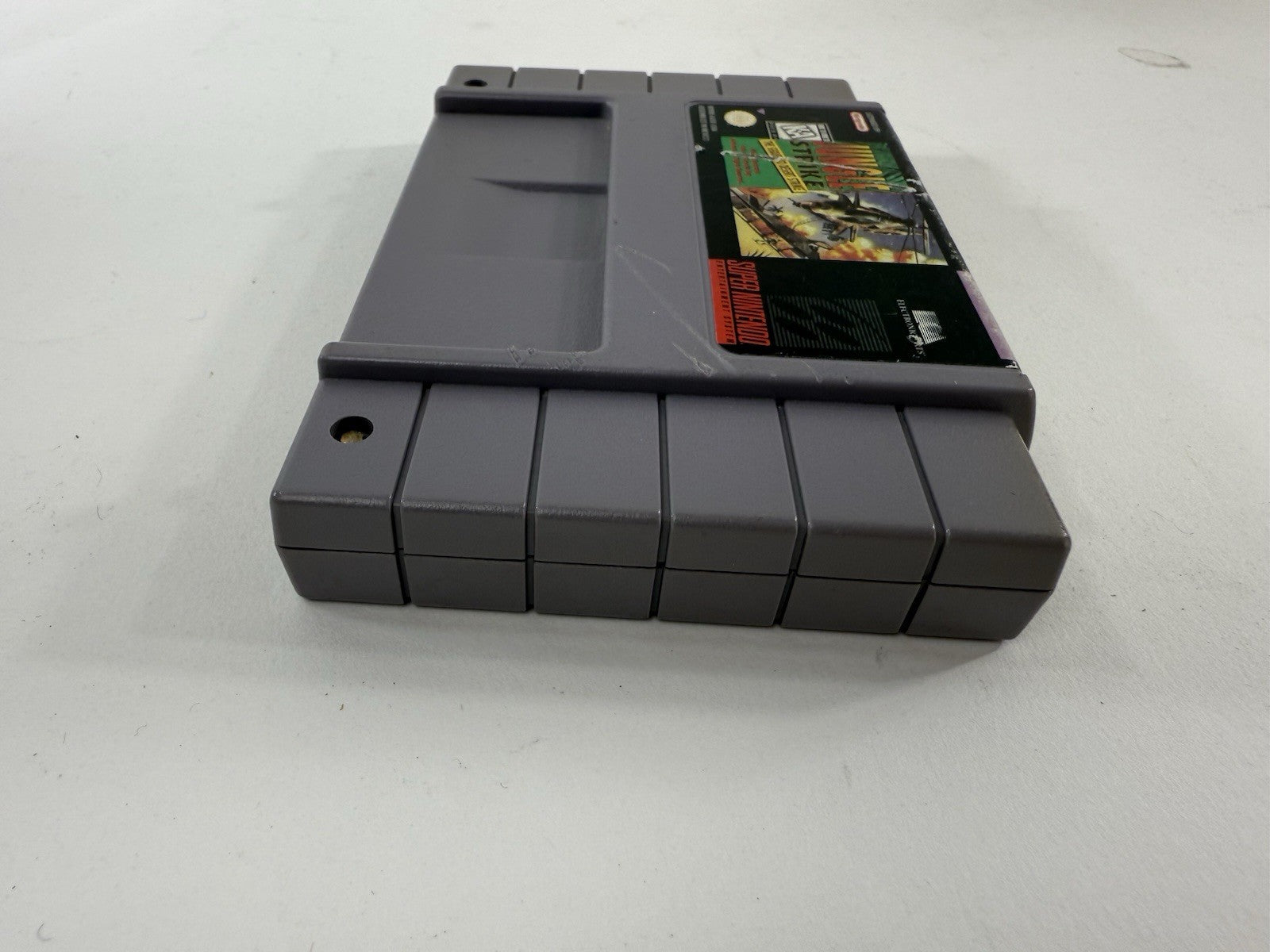 Jungle Strike: The Sequel To Desert Strike (Super Nintendo, 1995) Game Cartridge