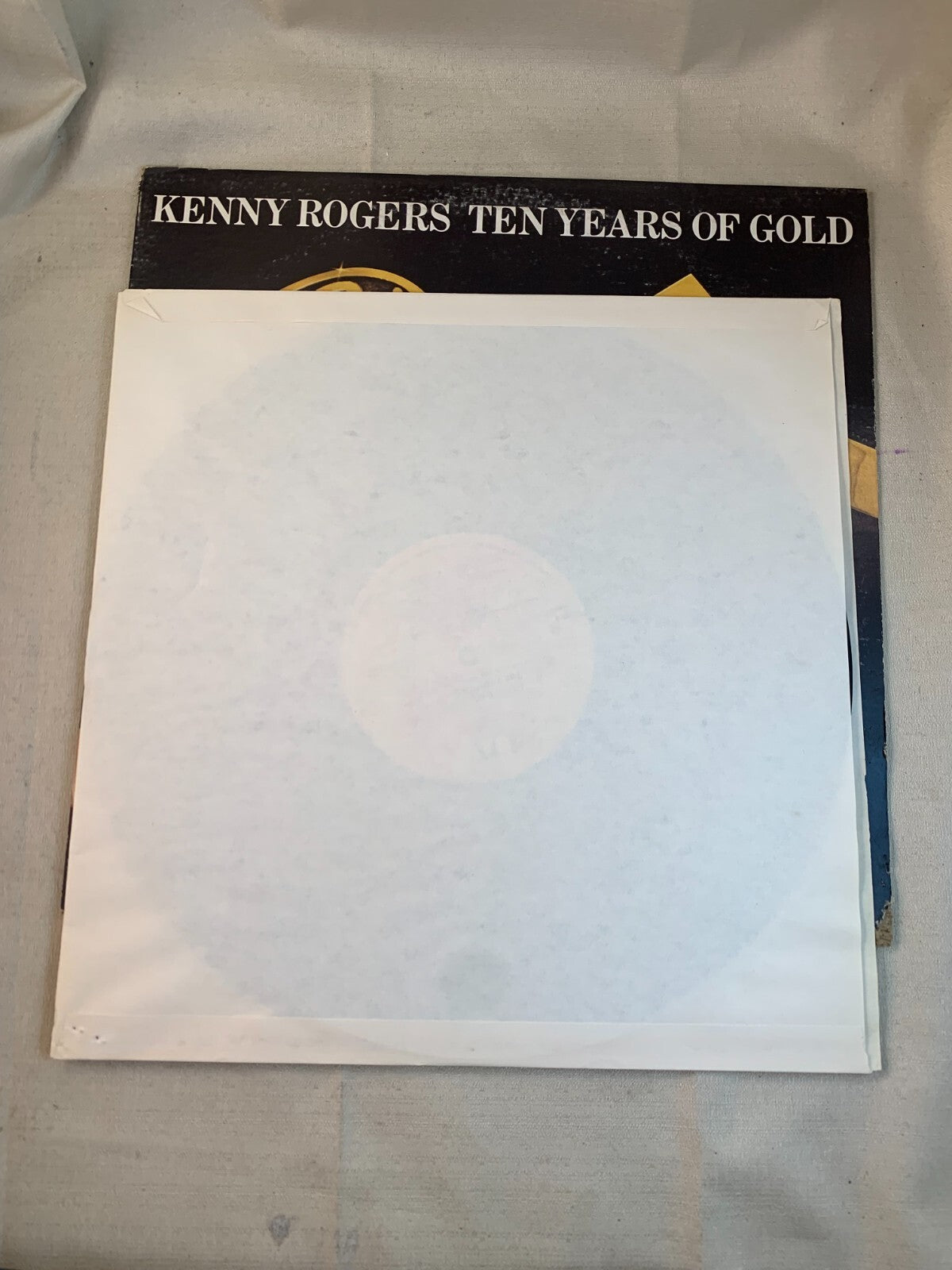 Kenny Rogers ten years of gold vinyl record lp album original 1977