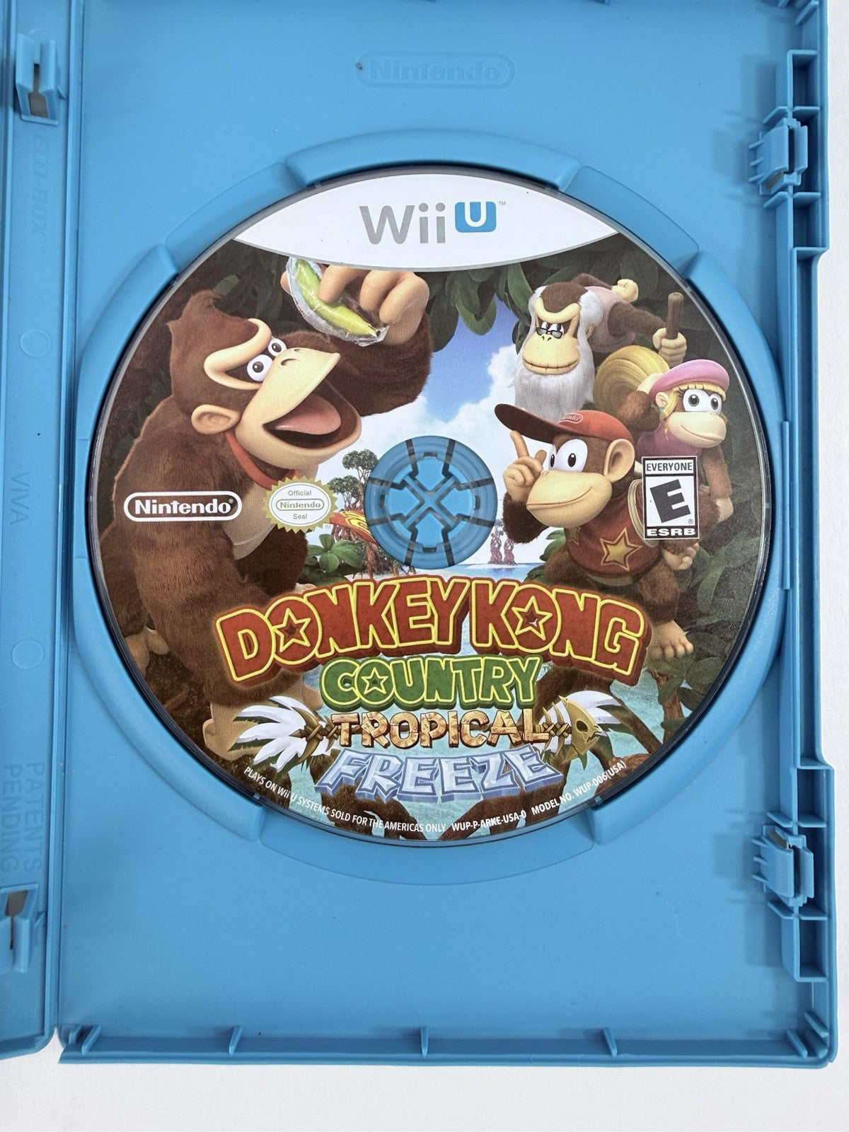 Donkey Kong Country: Tropical Freeze (Wii U, 2016) Game Case Manual - Tested
