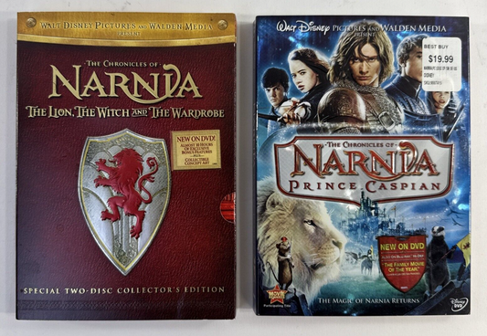 Chronicles of Narnia: Lion, the Witch & the Wardrobe (DVD Bundle) Prince Caspian