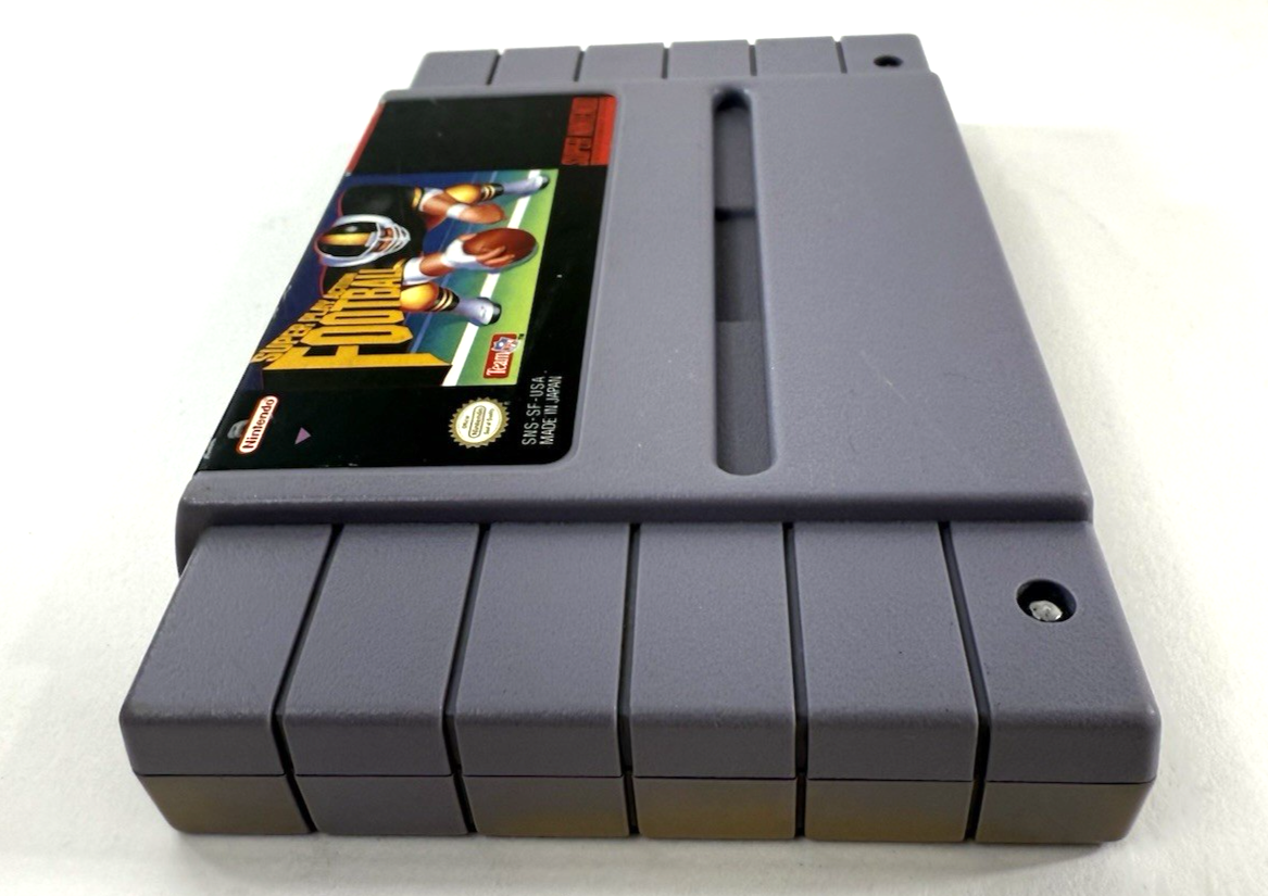 Super Play Action Football (Super Nintendo SNES, 1992) Game Cartridge - Tested