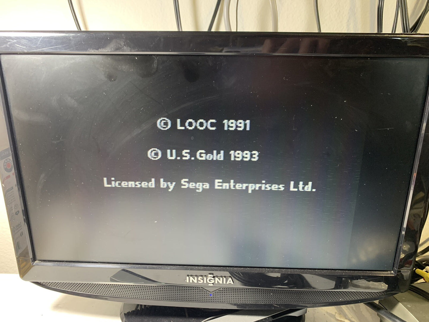 The XVII Olympic Winter Games Lillehammer  (Sega Genesis, 1993) Game and Case