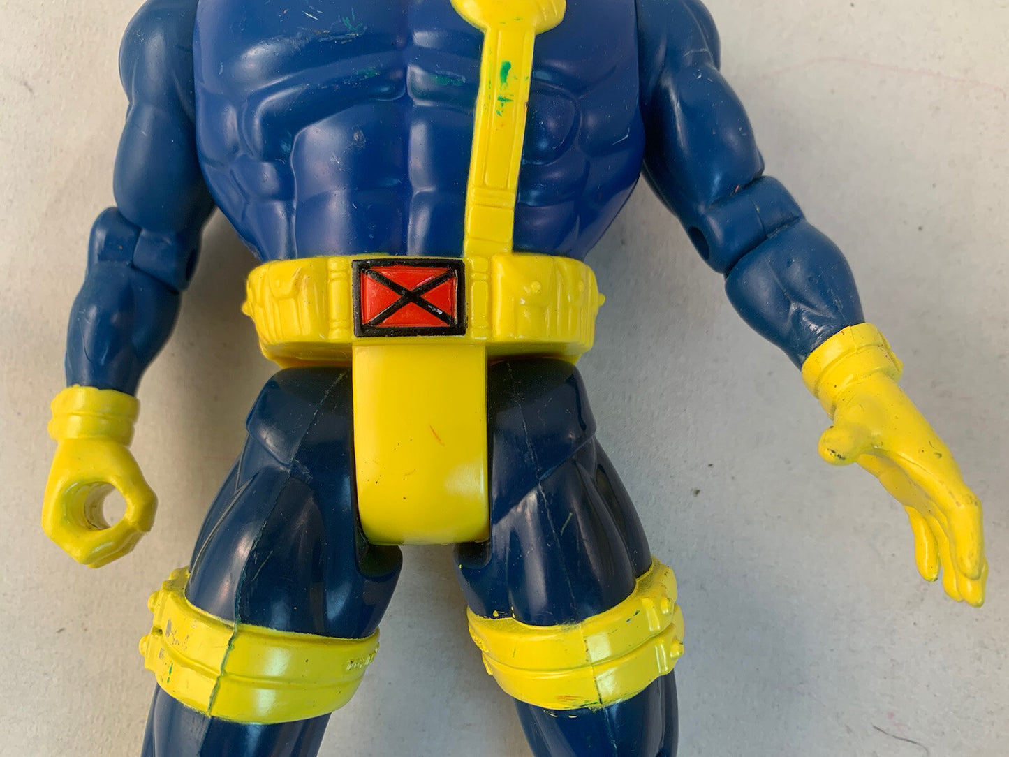 ToyBiz 1993 Marvel X-Men Cyclops Deluxe 10" Loose Action Figure