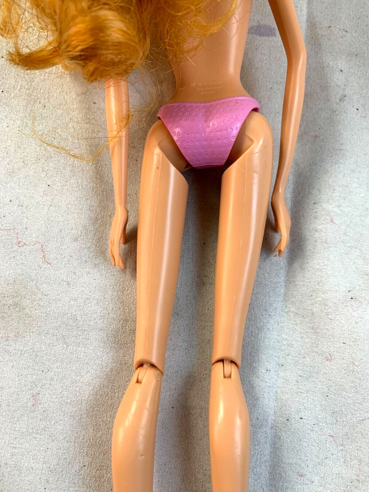 Jakks Pacific Viacom Winx Club 2012 Flora 11.5" Nature Fairy Doll - No Wings