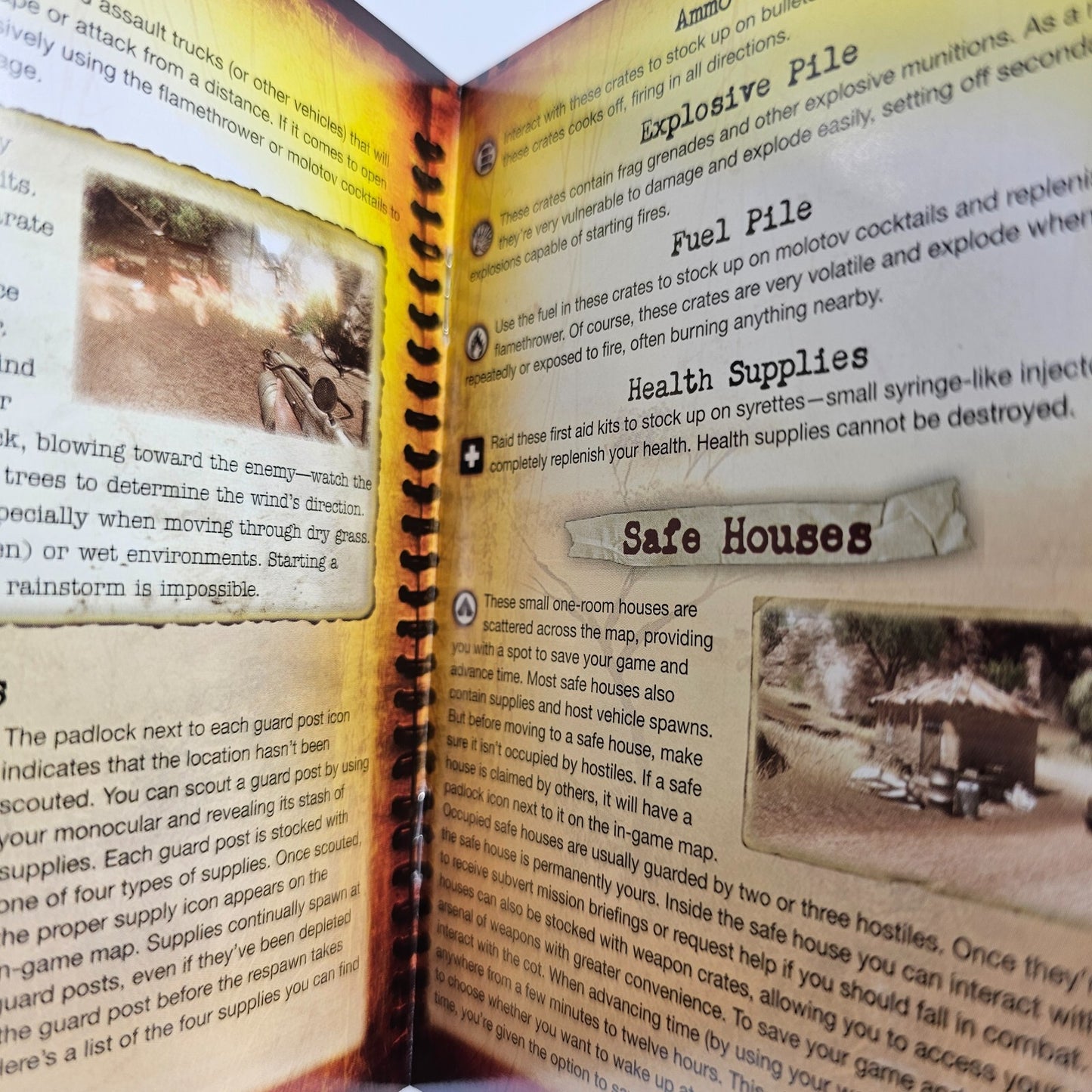 Far Cry 2 (Microsoft Xbox 360, 2008) Game Case Manual Survival Guide - Tested