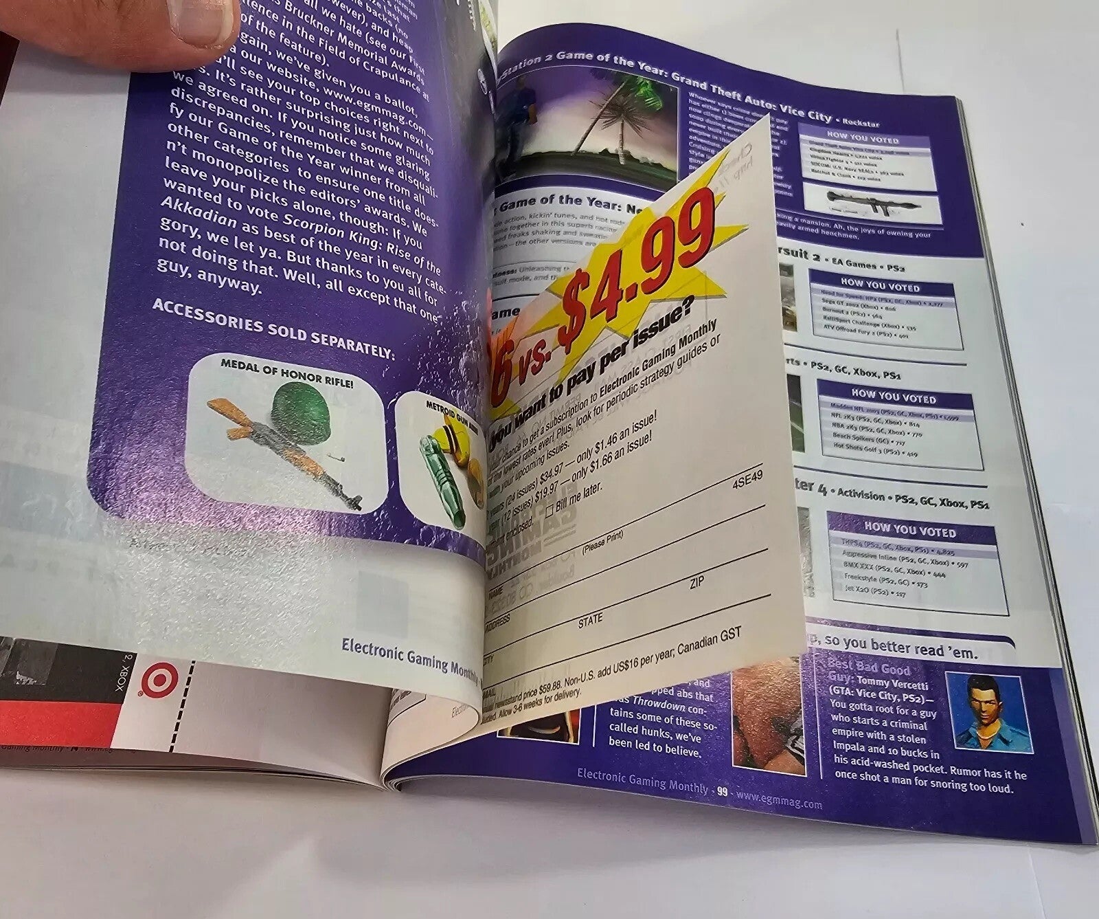 Electronic Gaming Monthly #165 The Legend of Zelda: The Wind Waker April 2003