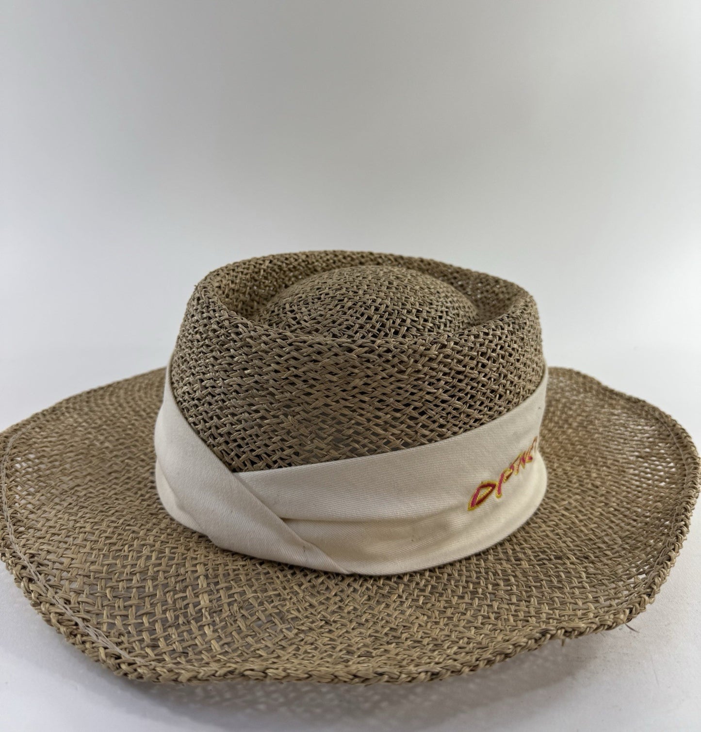 Disney Cruise Line Castaway Cay Bahamas One Size Straw Panama Hat