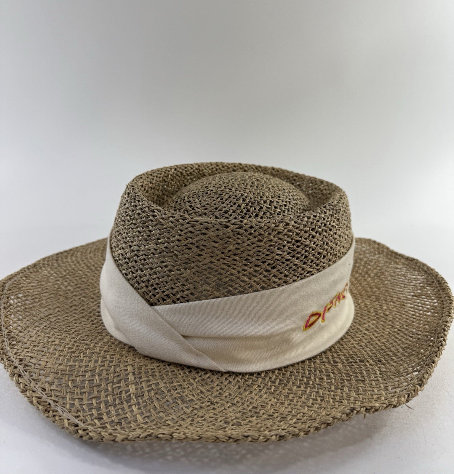 Disney Cruise Line Castaway Cay Bahamas One Size Straw Panama Hat