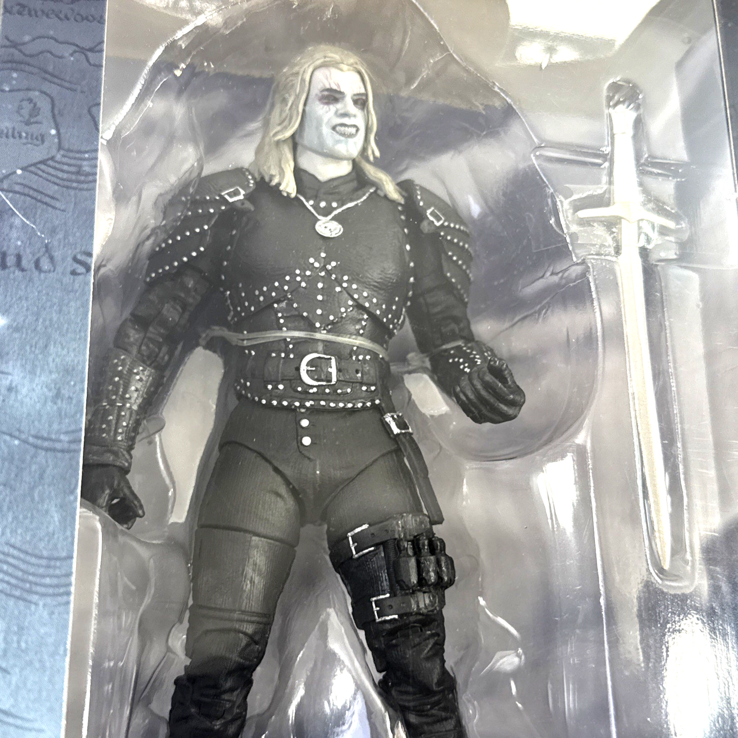 McFarlane Toys 2022 Netflix Witcher WV2 7" Geralt of Rivia Witcher Mode Figure