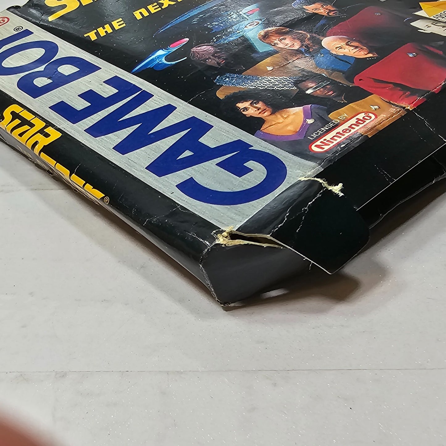 Star Trek The Next Generation (Gameboy, 1993) Game, Box, Manual, Inserts