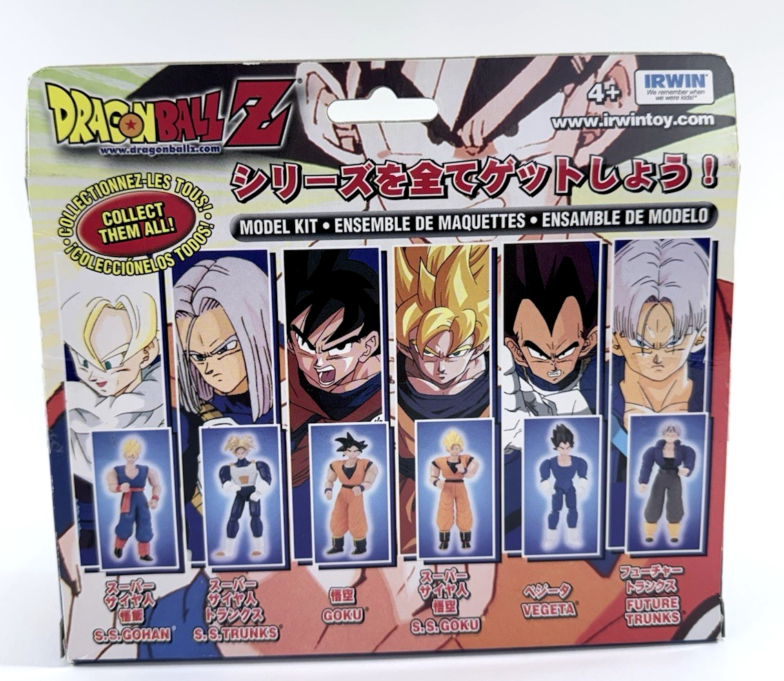 Irwin Toys 2000 Dragon Ball Z Goku Action Figure Model Kit - New, Sealed