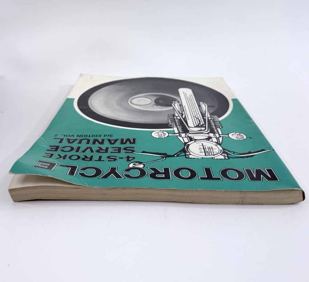 Motorcycle 4-Stroke Service Manual Third Edition. Vol. 2 (Softcover, 1972)