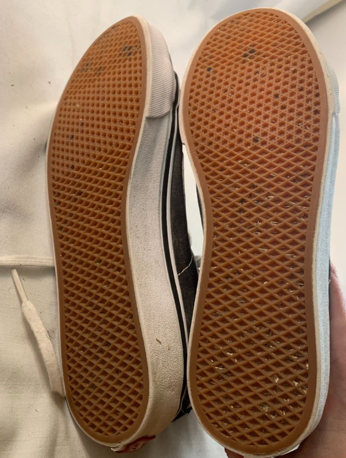 VANS Sk8-Hi Black/White Hi-top Men's 7.5 Sneakers with Original Box