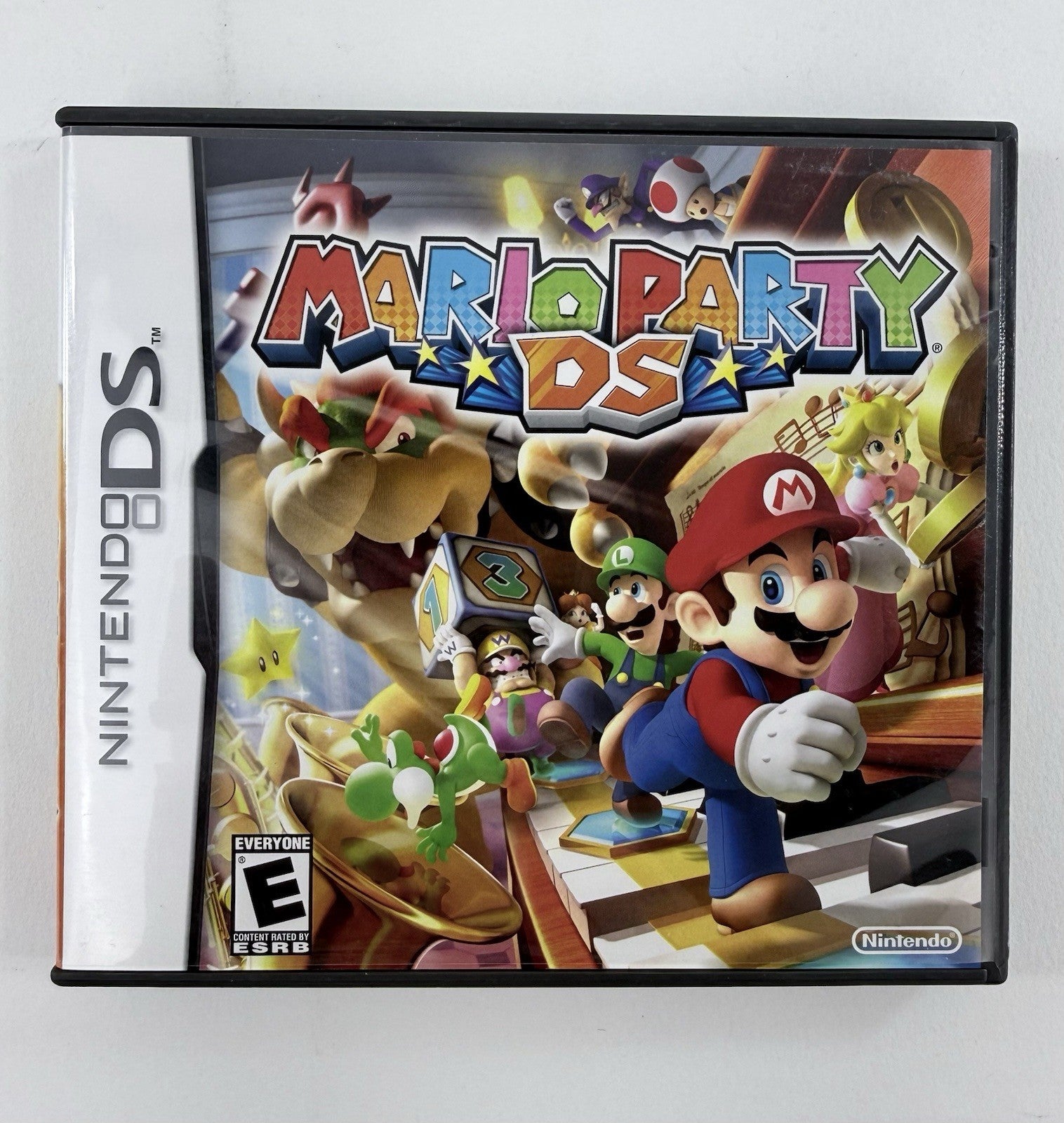Mario Party DS (Nintendo DS, 2007) Game, Case, Registration, Inserts - Tested