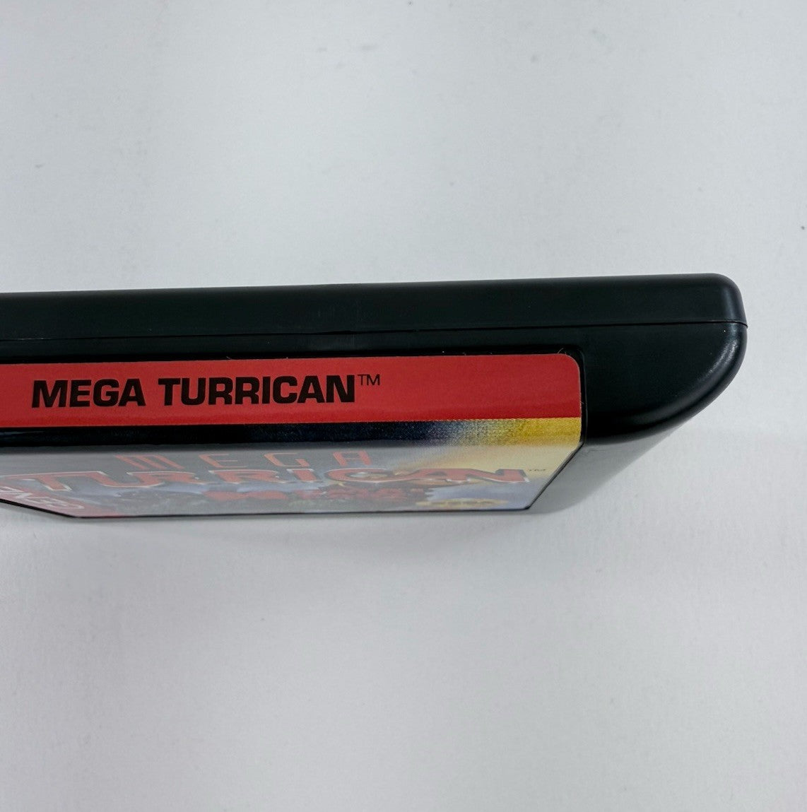 Mega Turrican (Sega Genesis, 1994) Game Case Manual Registration - Tested