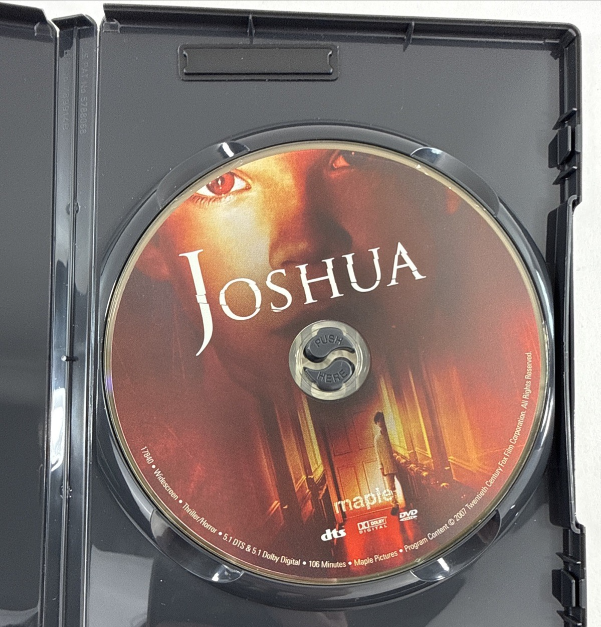 Joshua (DVD, 2007, Widescreen) Vera Farmiga Horror Film -  Tested and Working